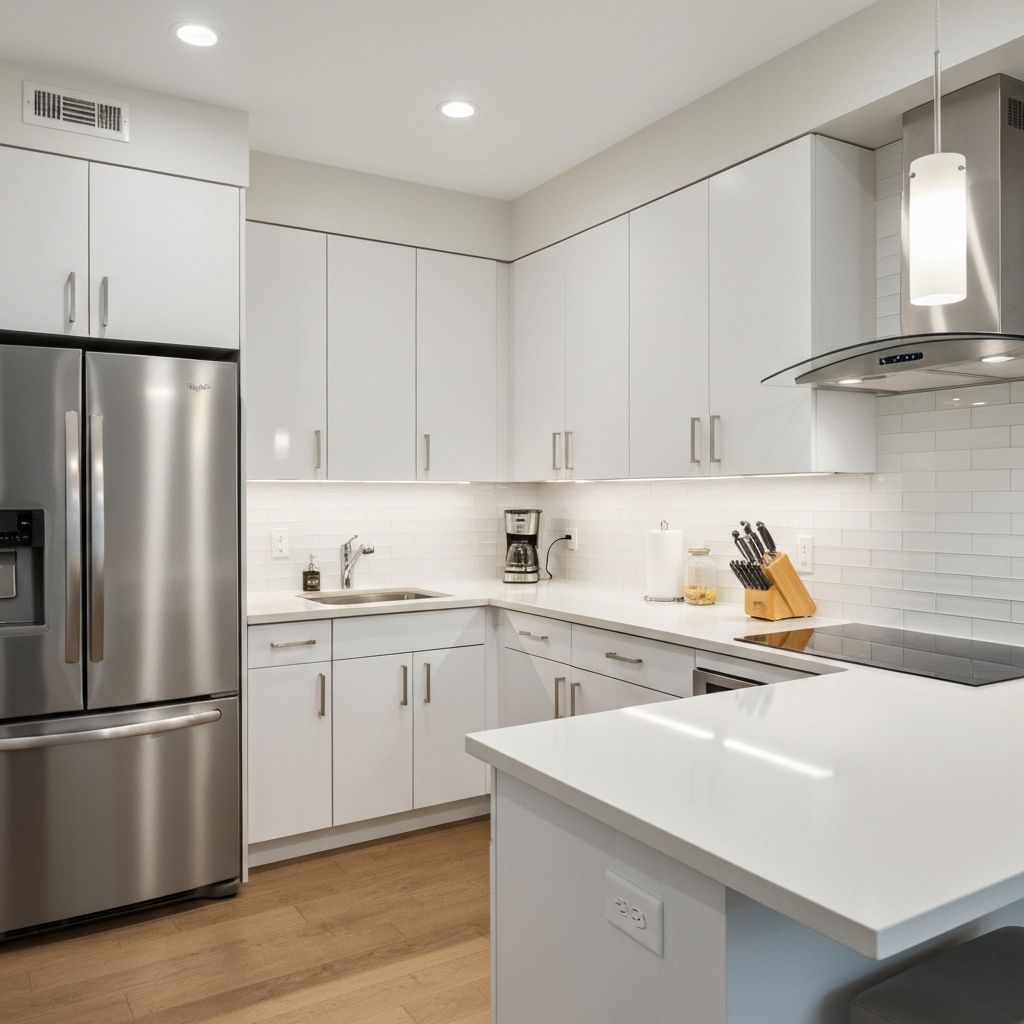 주방 청소 청소 후