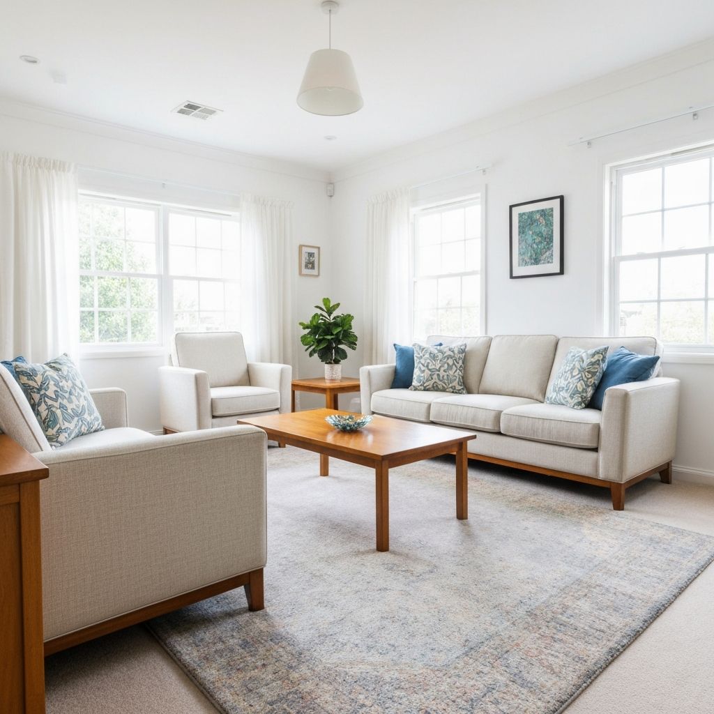 거실 청소 청소 후